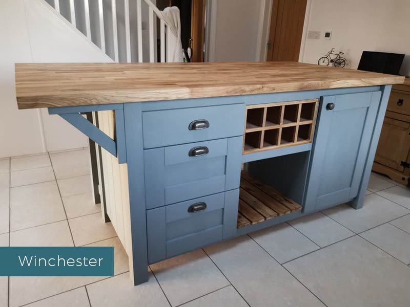 Style3 - Winchester large custom-built kitchen island