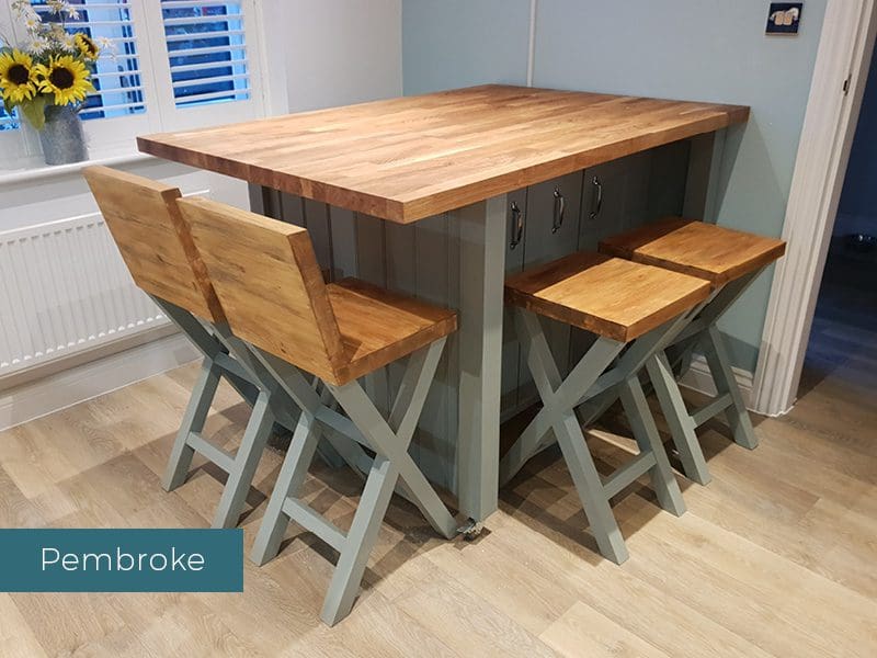 Style5 - Pembroke large custom-built kitchen island