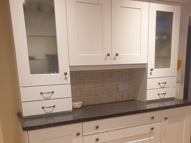 Refreshed and repainted kitchen Refreshed and repainted kitchen