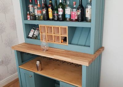 Custom made home bars and wine displays