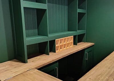 Custom made home bars and wine displays
