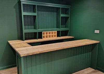 Custom made home bars and wine displays